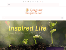 Tablet Screenshot of designingtransformation.com